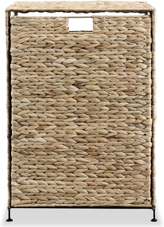 Rustic Style Brown Laundry Basket for Bathroom