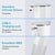 Liquid Soap Dispenser Automatic Soap Dispenser, 4 Adjustable Levels, 4 Power Indicators