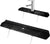 Kitchen Sink Splash Guard 24" Handle Drip Catcher Tray for Kitchen Dish Drying Mats, Black