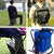 Folding Camping Fishing Chair Travel Backpack Beach Bag Chair, Blue