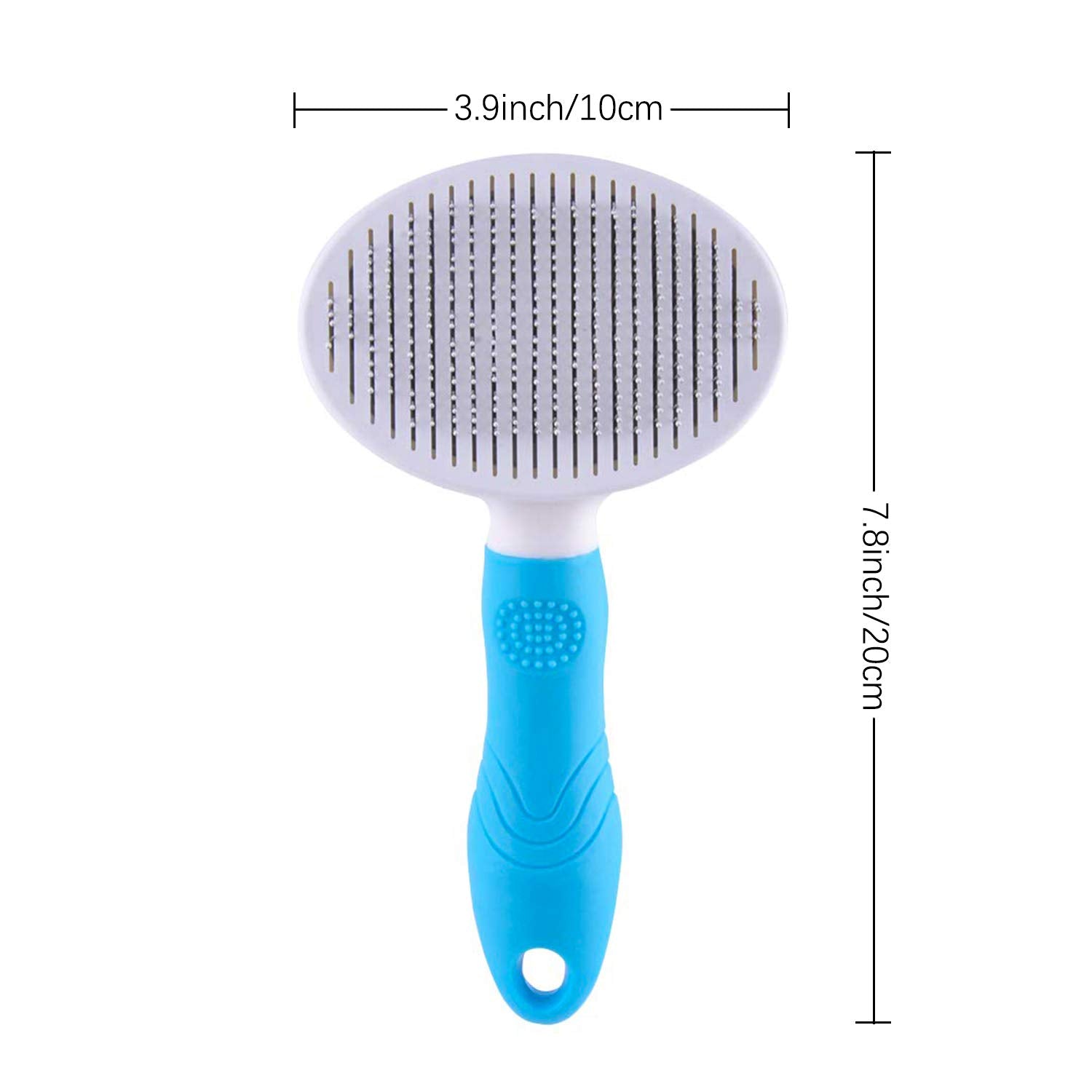 Cat Brush Dogs Grooming Tool for Pet Massage, Blue