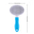 Cat Brush Dogs Grooming Tool for Pet Massage, Blue