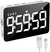 Rechargeable Digital Kitchen Magnetic Timer with 5” LED Display