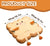 Plush Cushion Toast Bread Pillow Cushion with Cute Expression, Gifts Christmas Gifts Ideas