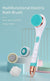 Electric Body Brush Scrubber Shower Brush Set with Long Handle with 6 Brush Heads