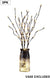 60L LED Pathway Lights 3 Pack Lighted Willow Branch 30"