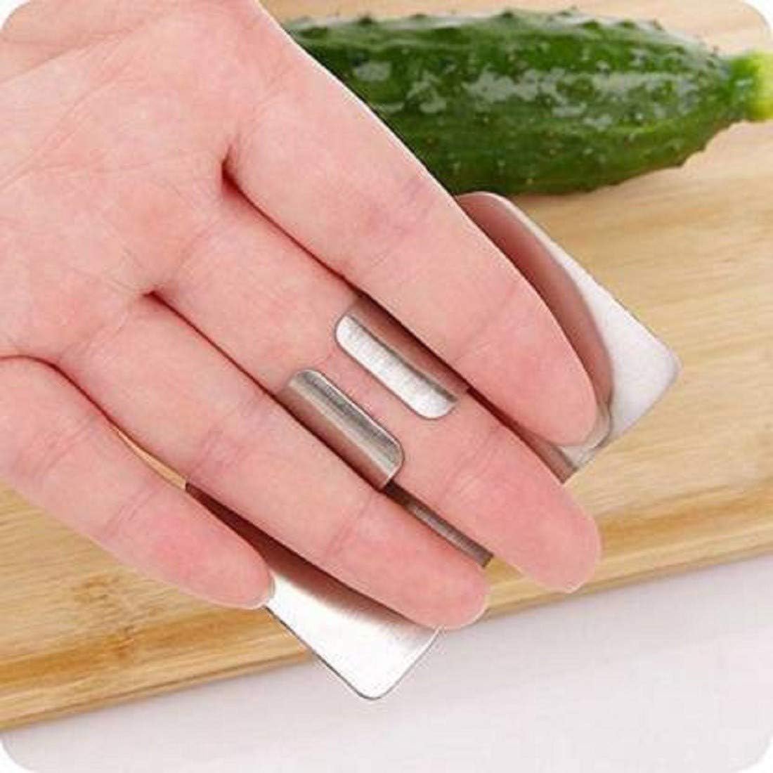 Finger Guard Stainless Steel Cutting Protector for Slicing Kitchen Safe Chop Cut Tool