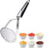 Heavy Duty Potato Masher Stainless Steel Food Masher