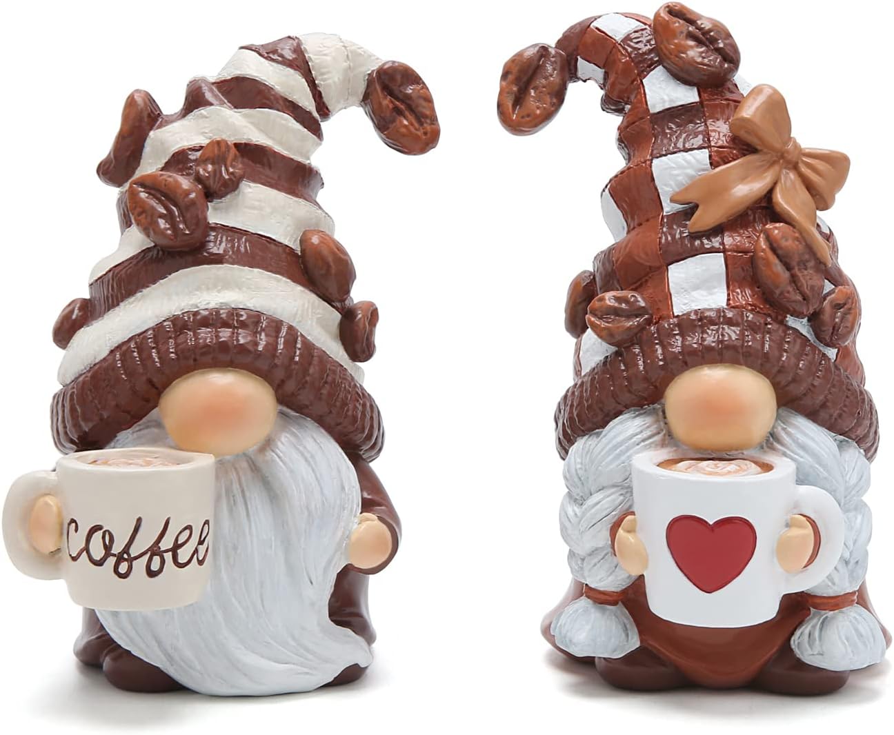 Coffee Gnomes 2Pcs Coffee Bar Garden Decor Accessories