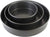 Professional Non-Stick 3-Piece Round Cake Pan Bakeware Set, Gray