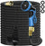 Water Hose Expandable Garden Hose With 10 Function Spray Nozzle (100Ft, Black)