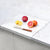 Acrylic Clear Cutting Board with Counter Lip for Countertop Kitchen (18" x 16")