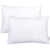 2 Pack Cotton Pillow Machine Washable - Soft and Breathable Baby Travel Small Pillows for Sleeping (13" x 18")