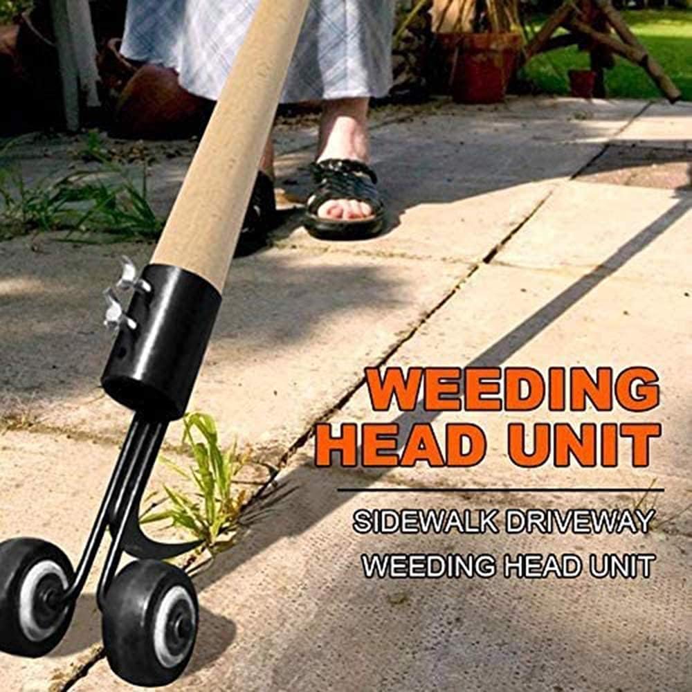 Stand Up Weeding Tools with Wheels for Garden Patio