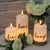 Flameless LED Candles Battery Operated with Hemp Rope & Remote Timer, Pack of 3