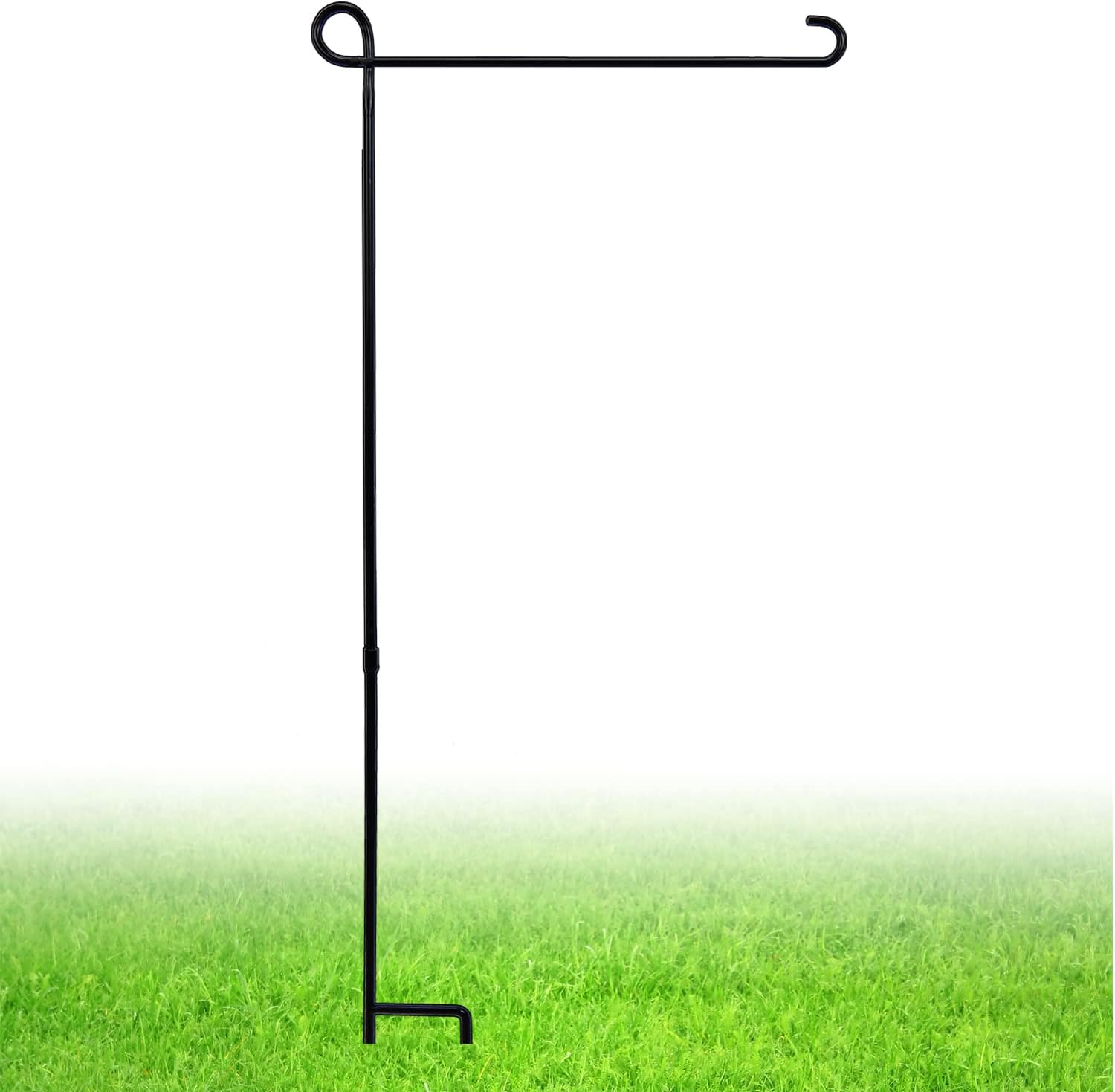 Garden Flag Stand Premium Metal Yard Flag Holder, No Accessory