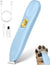 Dog Grooming Clippers with Widened Blade, Low Noise Cordless Pet Shaver for Grooming Hair, Blue