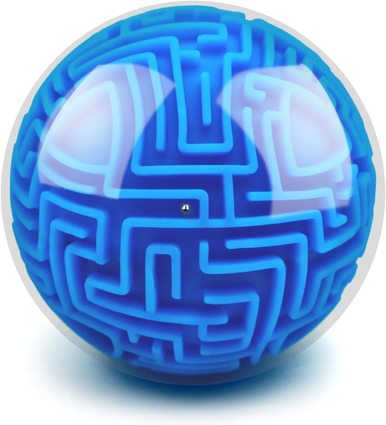 Toy Gifts for Kids Adults 3D Memory Sequential Maze Brain Teasers Game, Blue