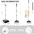 Broom and Dustpan Set with Long Handle for Home Kitchen Office Pet Dog Hair (Black-Grey)