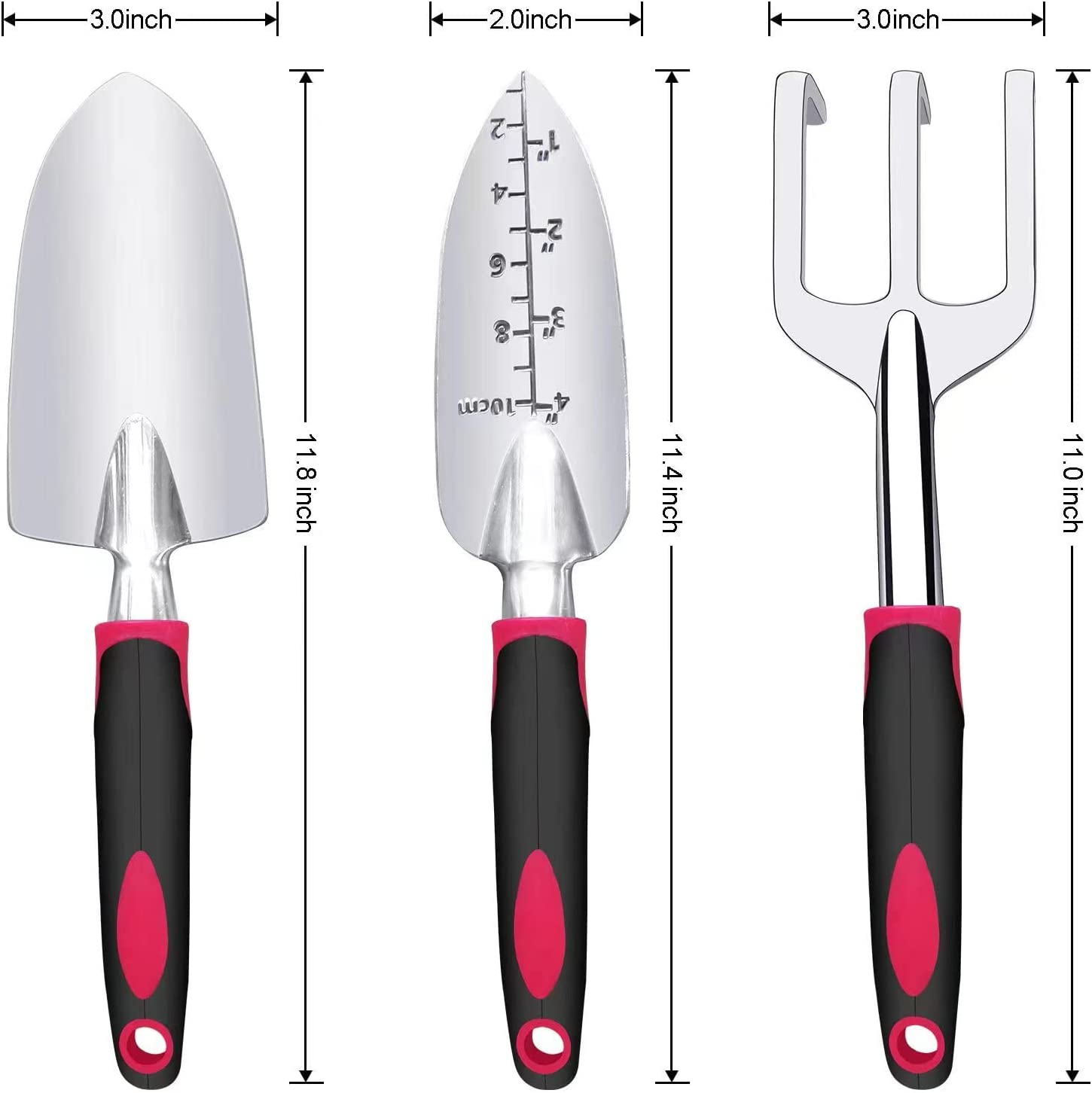 Gardening Garden Heavy Kit Set Duty Tool, 3 Pieces