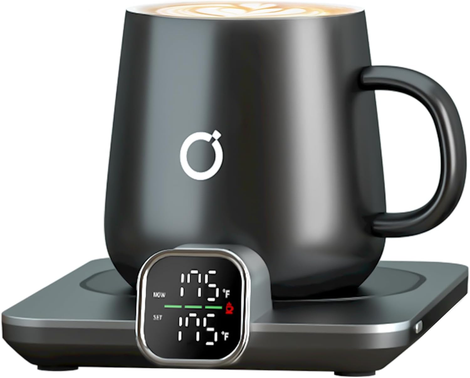 Coffee Mug Warmer, Smart Mug Warmer & Mug Set, Black