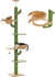 Cat Tree Adjustable Height, 5 Levels Cactus Cat Tower with Cat Perch & Replaceable Hammock, 4.1" Cat Scratcher Tree