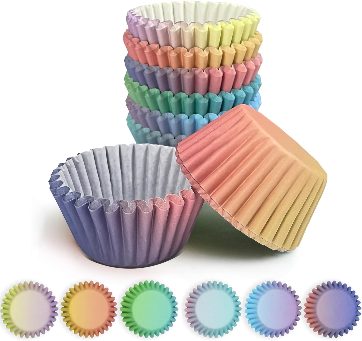 Mini Cupcake Liners Cupcake 300 Count Cups Baking Cups Cupcake Wrappers