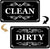 Dishwasher Magnet Clean Dirty Sign Magnet for Kitchen Organization and Storage Necessities