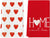 Valentine's Day Kitchen Towels Red Heart Love Home Sweet Home Dish Towels (2 Pieces, 18" x 26")