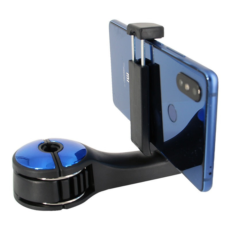 Adjustable Car Phone Mount for Dashboard and Windshield (Blue)