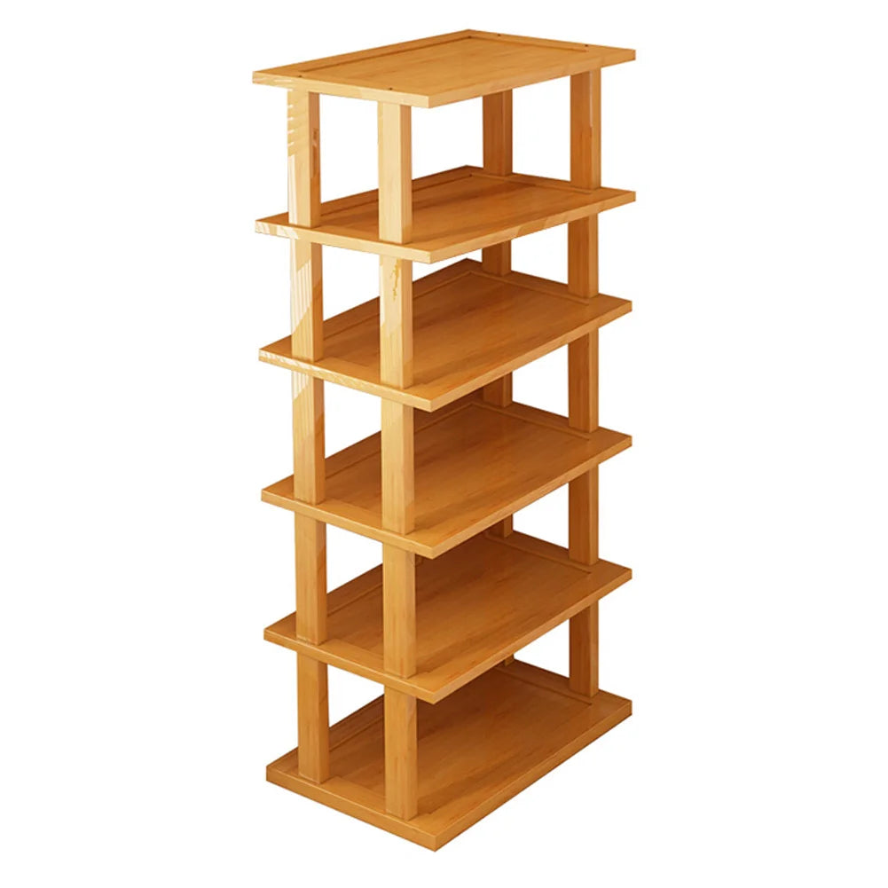 Multi-Layer Shoe Rack Cabinet Narrow Door Corner Seam Storage
