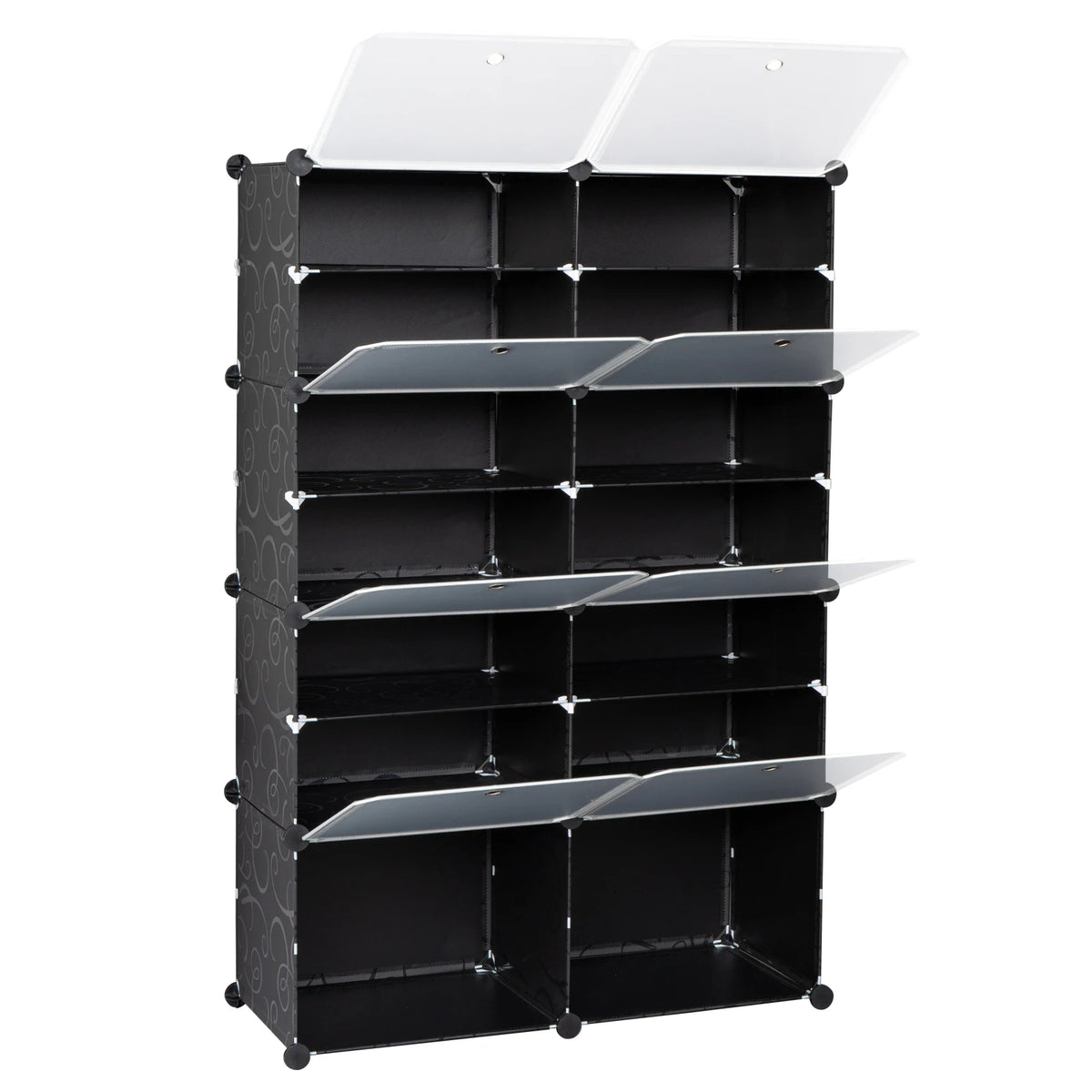 7-Tier Portable Shoe Rack Organizer for Home