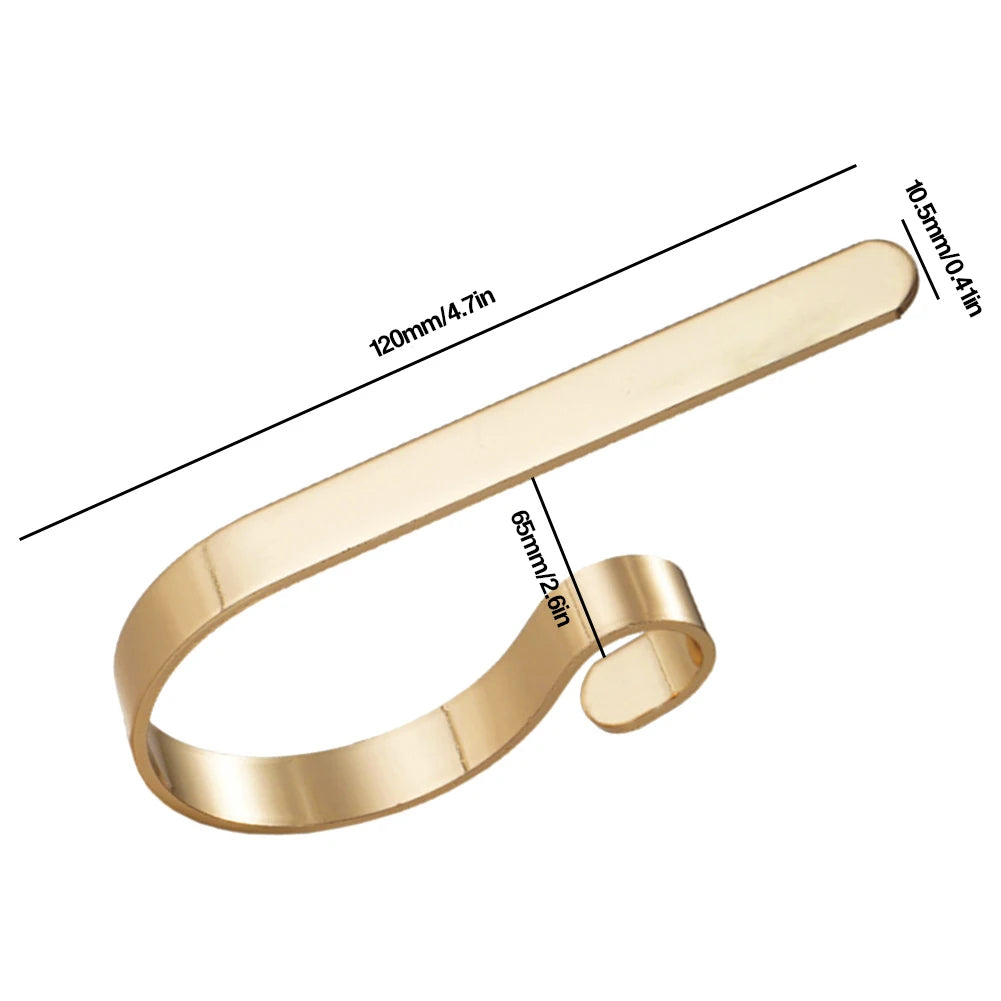 Durable Christmas Sock Hook Hangers 3PCS for Fireplace Decor and Supplies