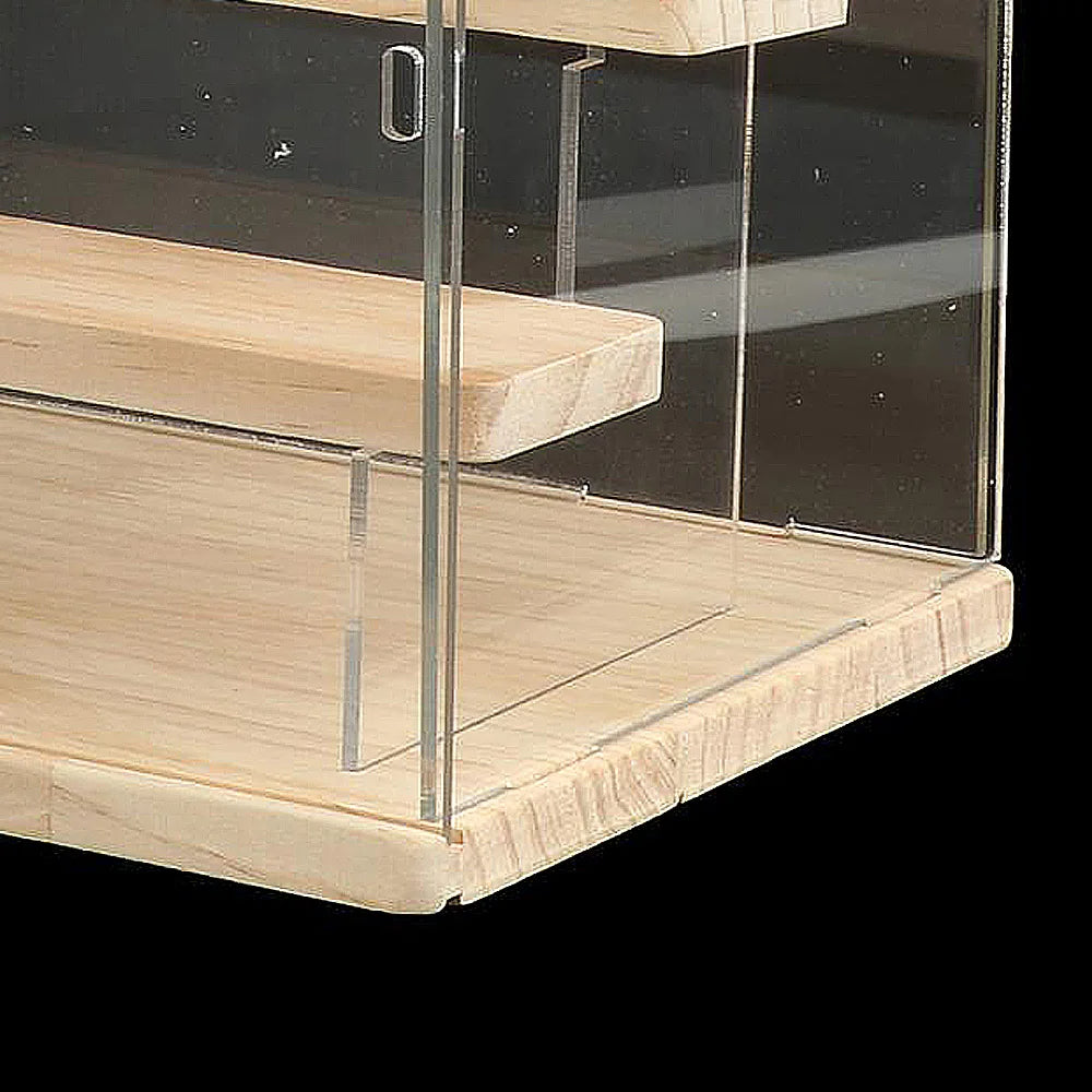 Acrylic Display Box 4 Stairs Countertop Organizer
