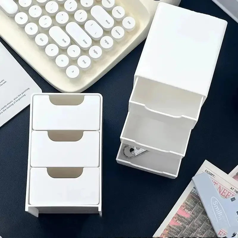 3-Tier Drawer Organizer for Jewelry Makeup &amp; Essentials