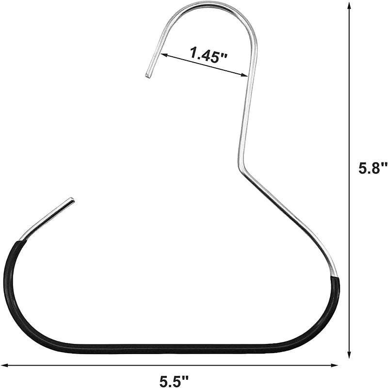Multi-Function Circle Hanger Non-Slip Space-Saving Organizer for Belts
