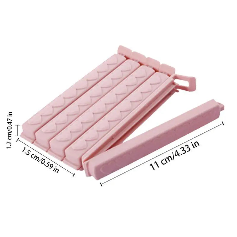 Sealing Bag Clips 5-Pack for Snack Food Storage