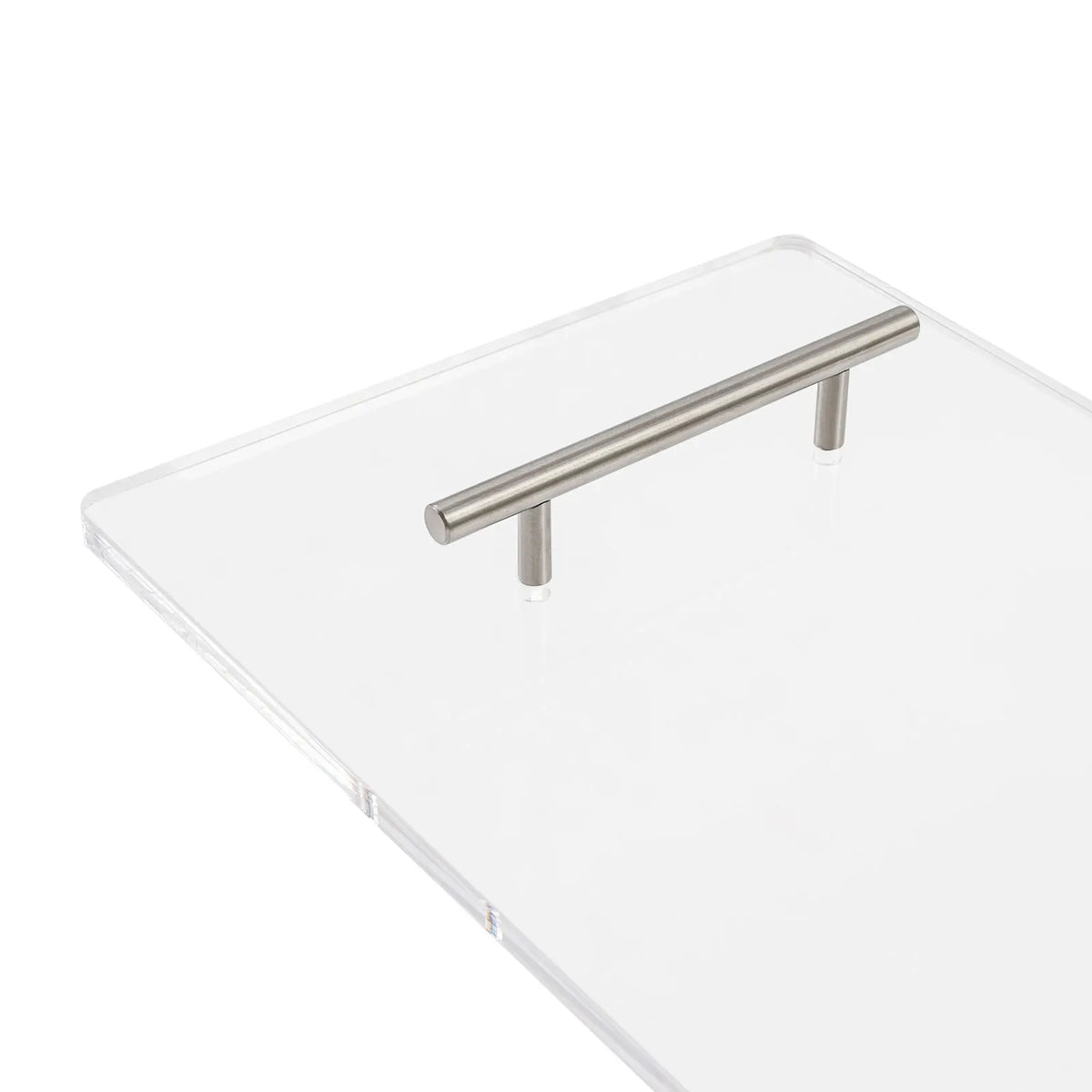 Luxury Acrylic Bathtub Tray – Clear Bath Caddy with Phone, Wine Glass &amp; Book Holder
