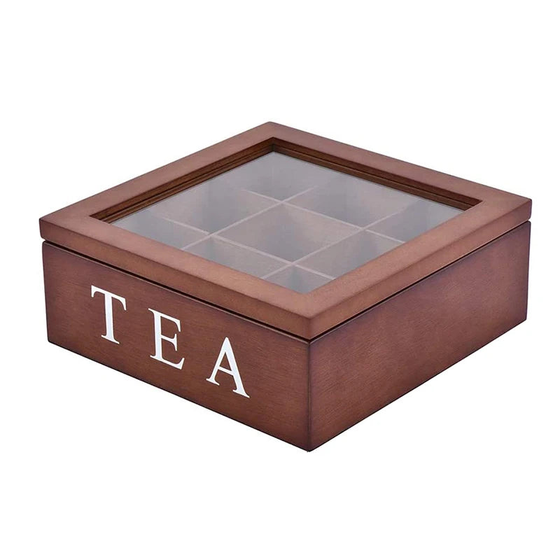 Retro Style Storage Box Firm Compact Structure Durable Organizer (Brown)