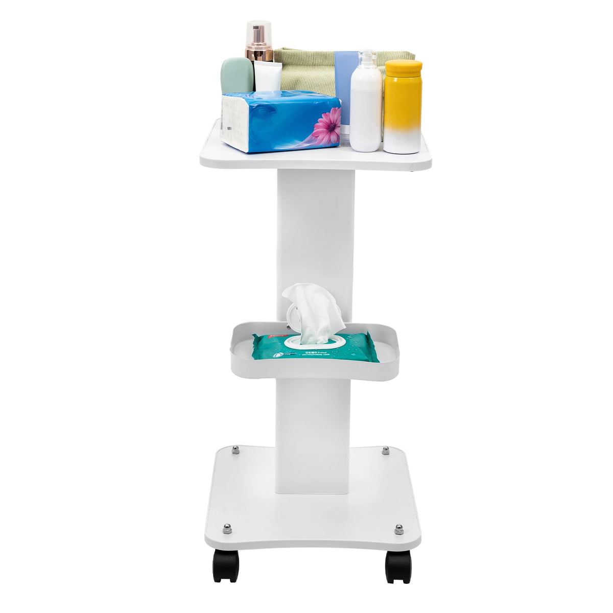 Multifunctional Salon Rolling Cart with Wheels for Utility Storage