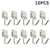 Heavy Duty Magnetic Hooks 10 Pack for Keys, Tools, Utensils Kitchen Organization