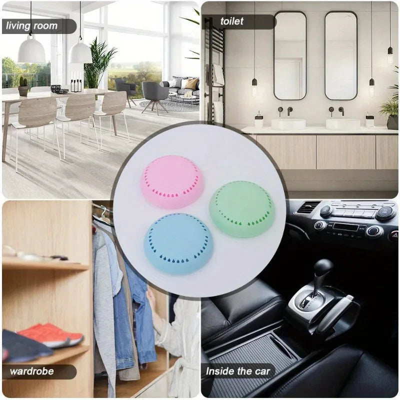 Aromatherapy Air Freshener and Deodorizer – Long-Lasting Fragrance for Bathroom, Bedroom, Wardrobe, Car &amp; Toilet (5 Pieces)