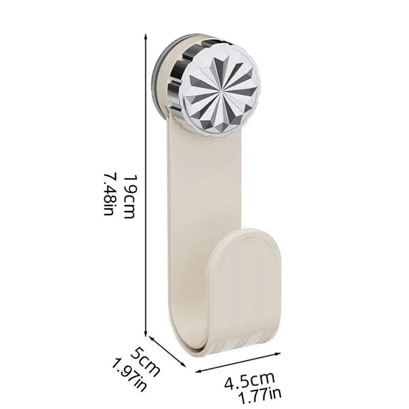 Adjustable Rotatable Suction Cup Pot Lid Rack