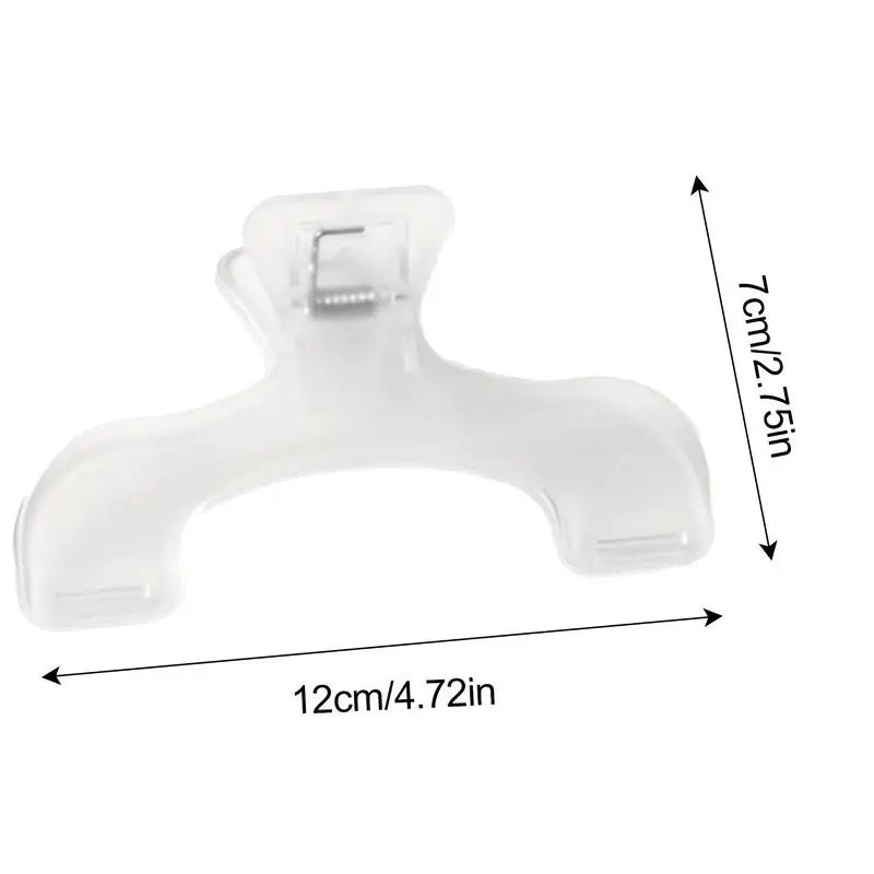 Transparent Book Page Marker Clip Multifunctional Reading Aid Holder