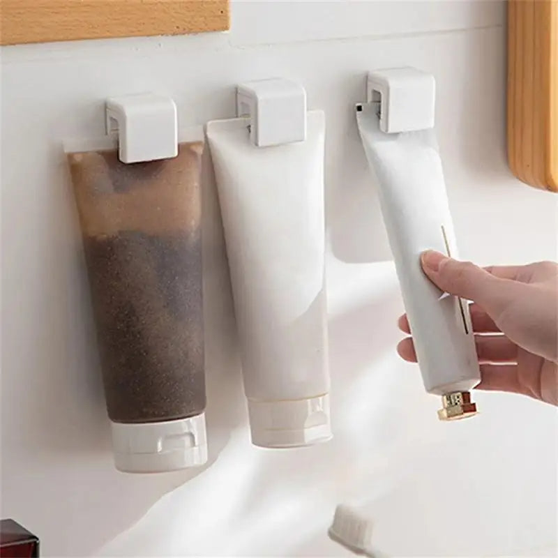 Storage Rack Holders Organizer Punch Free 5 Piece Bathroom Accessories