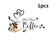 Removable Coffee Cup Pattern Wall Sticker 1 Piece, Self-Adhesive Coffee Cup Wall Art