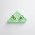 Triangle Paper Clips 10PCS Office Desk Organizer (Multicolor)