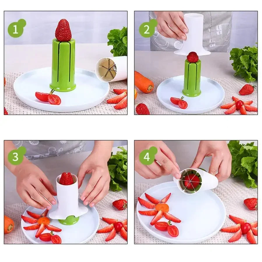Creative Fruit Slicer Vegetable Divider Kitchen Gadget