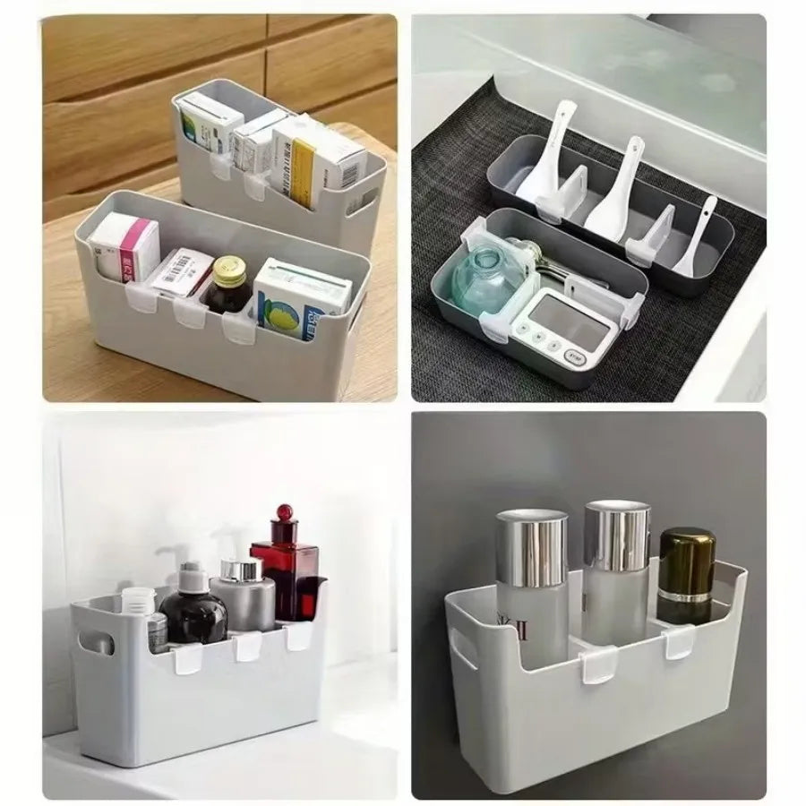 5-Pack Refrigerator Shelf Dividers Snap-On Adjustable Fridge Organizer