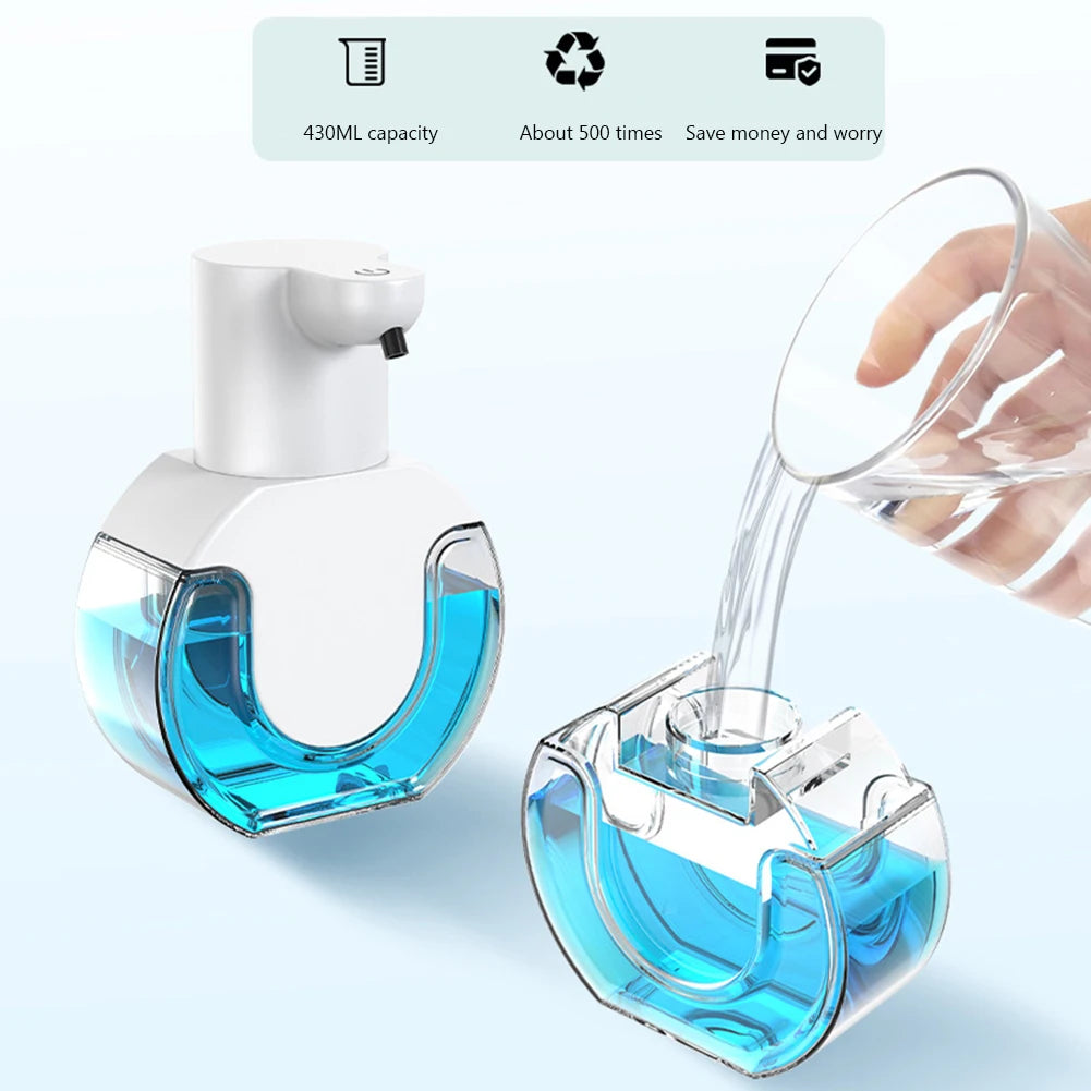 Automatic Induction Gel Soap Dispenser Rechargeable Touchless Smart Sensor for Kitchen Bathroom